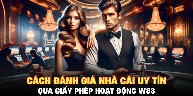 Cách đánh giá nhà cái uy tín qua giấy phép hoạt động W88