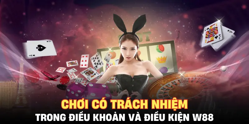 Chơi có trách nhiệm trong điều khoản và điều kiện W88
