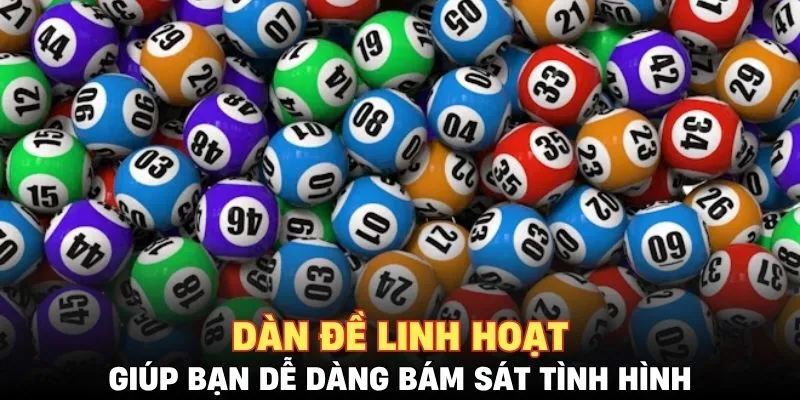 Dàn đề linh hoạt giúp bạn dễ dàng bám sát tình hình